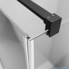 Radaway Nes Black Kdj I drzwi 80cm lewe czarny mat/szkło przejrzyste 10022080-54-01L